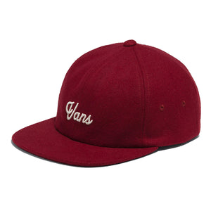 Vans Script Jockey Men's Hat - Chili Pepper