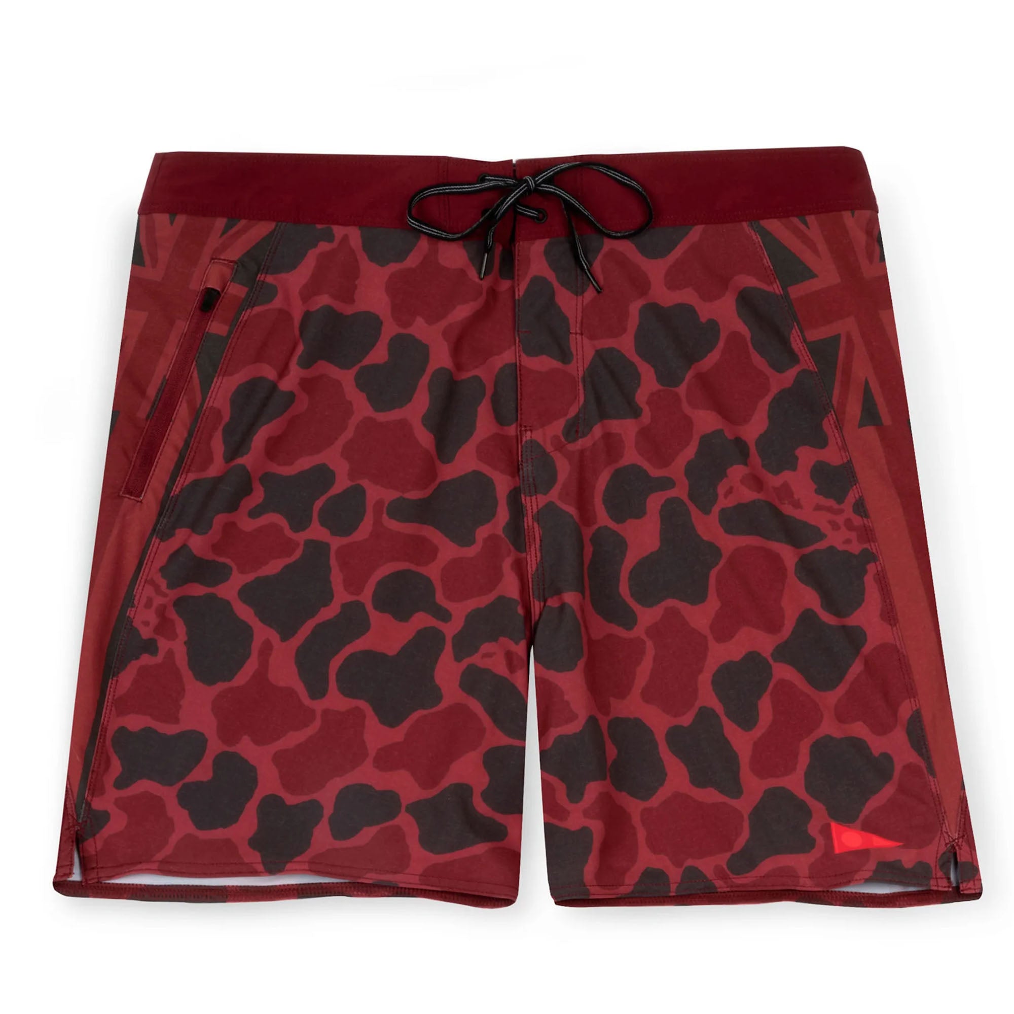 Florence Marine X F1 Pro Hawaii Men's Boardshorts - Maroon