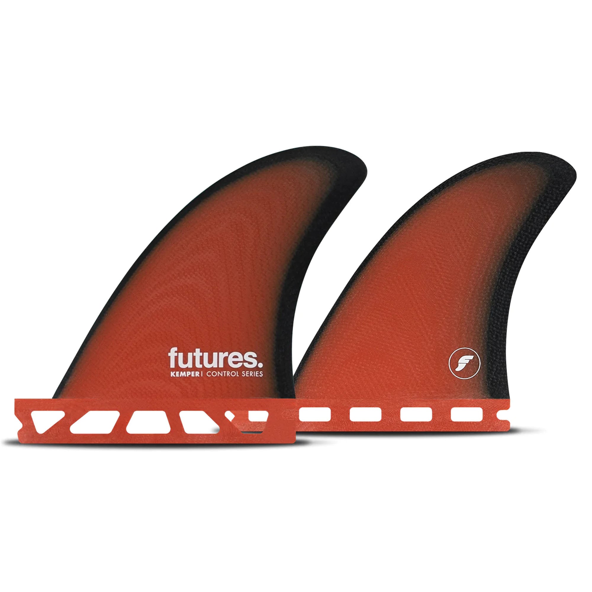 Futures Billy Kemper Quad Surfboard Fins - Red