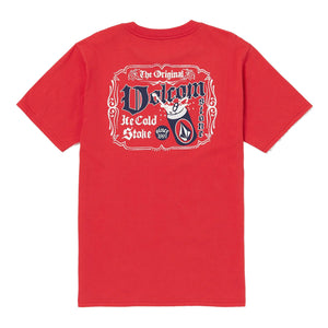 Volcom Ice Cold Stoke Men's S/S T-Shirt - Red