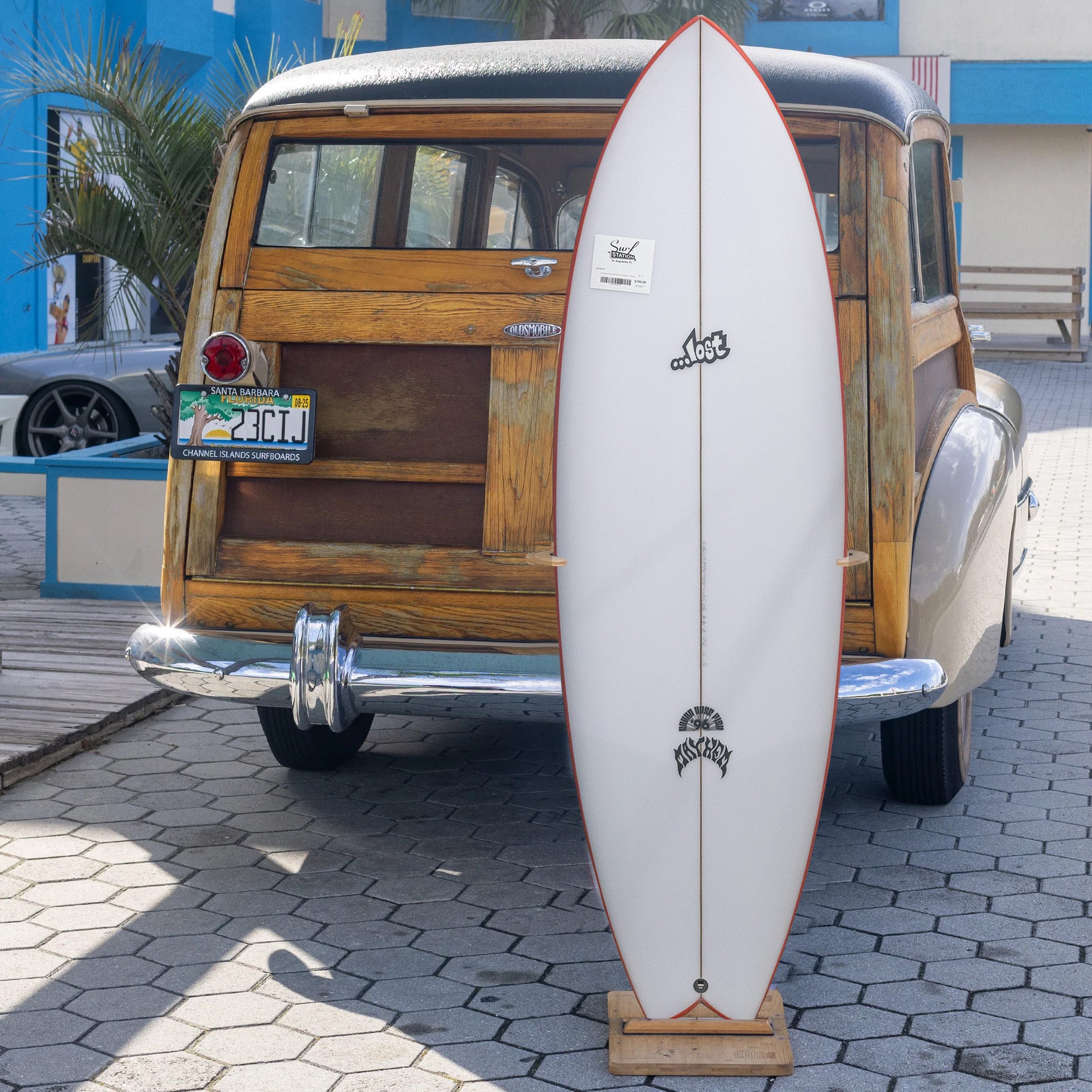 Lost Round Nose Fish '96 5'7 Surfboard - Futures