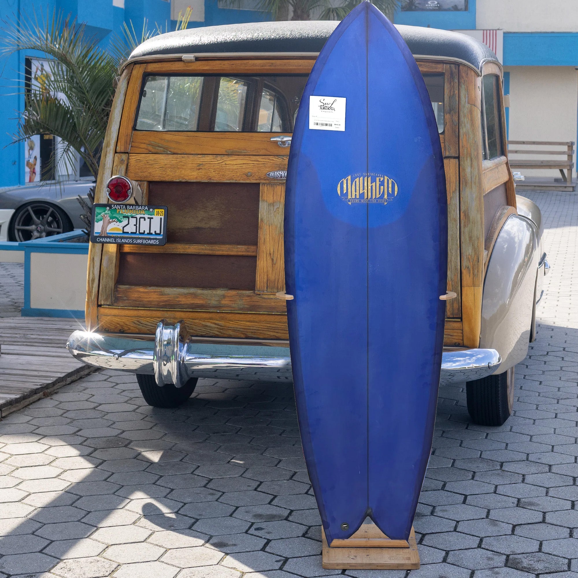 Lost Round Nose Fish Retro Revamp 5'4 Surfboard - Futures