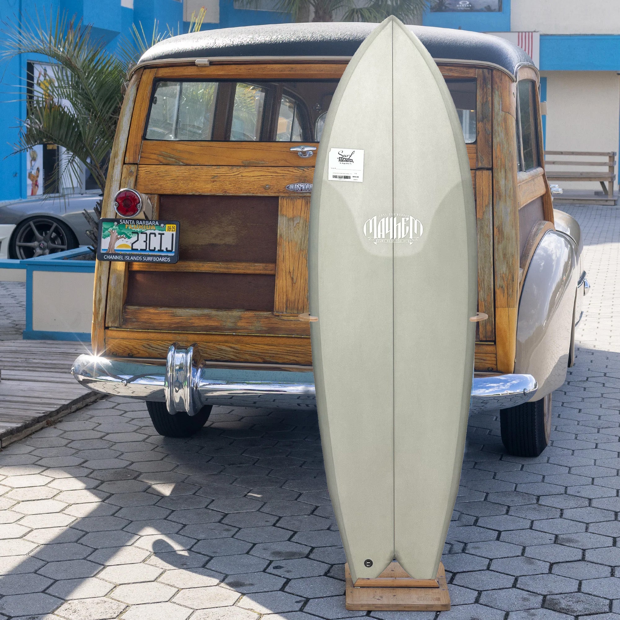 Lost Round Nose Fish Retro Revamp 5'8 Surfboard - FCS II