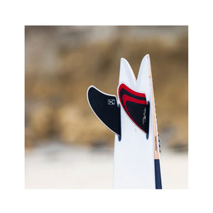 Firewire Machado Too Fish FCS II Twin Surfboard Fins - Black/Red