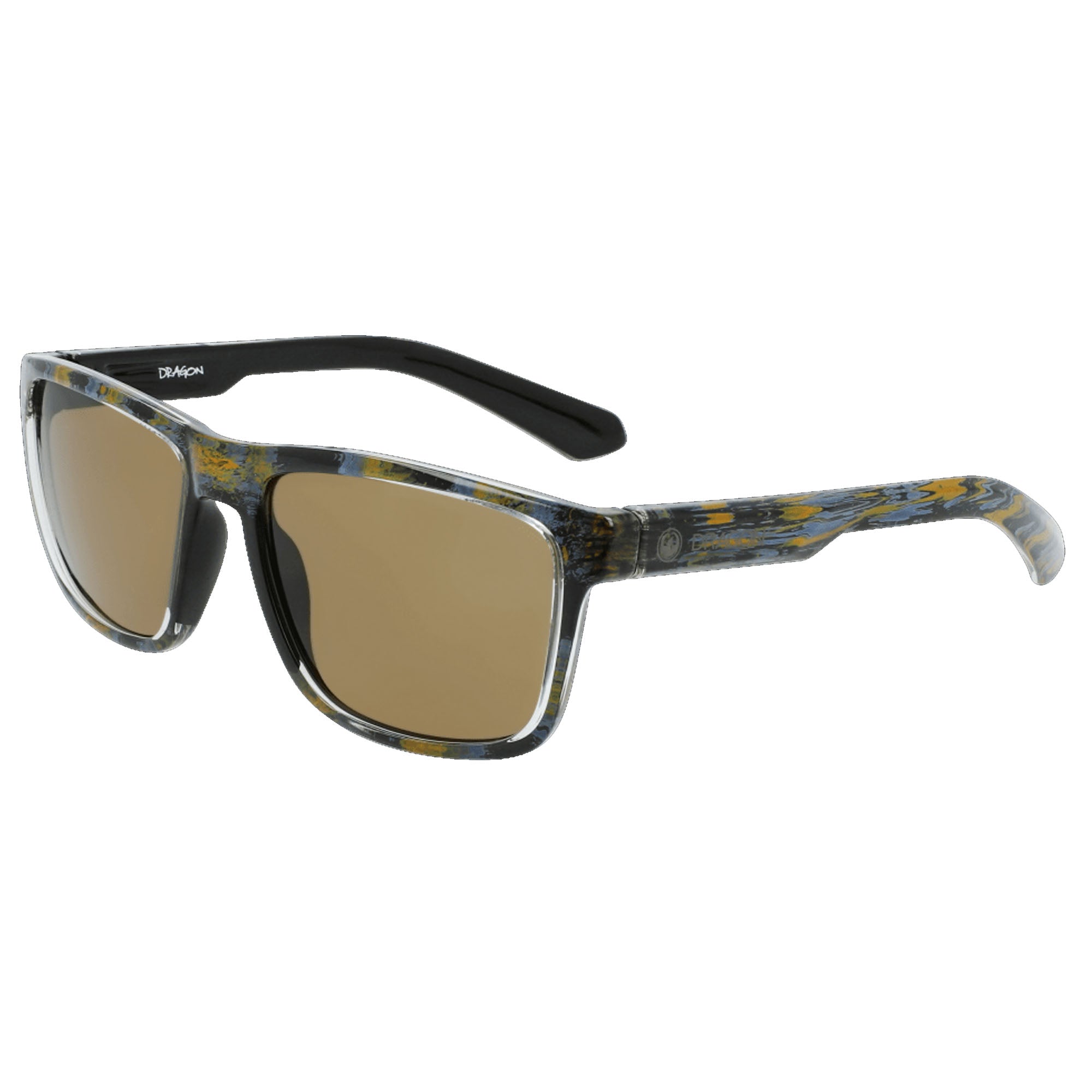 Dragon Reed LL Men's Sunglasses - Rob Machado Resin/Brown