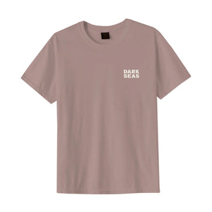 Dark Seas Seagoing Pigment Men's S/S T-Shirt - Adobe Rose