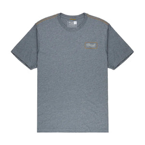 Marsh Wear Script Men's S/S T-Shirt - Steel Heather