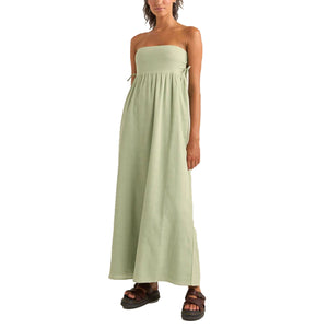 Rhythm Zali Tie Side Maxi Women's Dress - Sage