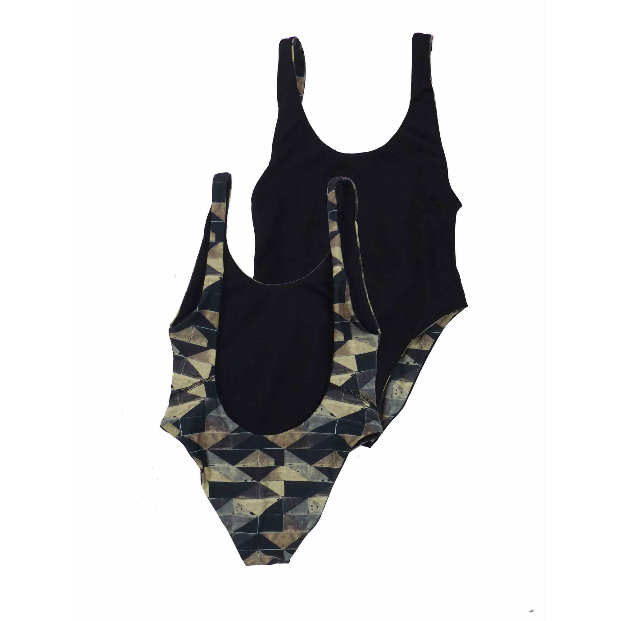 IMSY Swimwear Sage Reversible Women's One Piece Swimsuit - Black