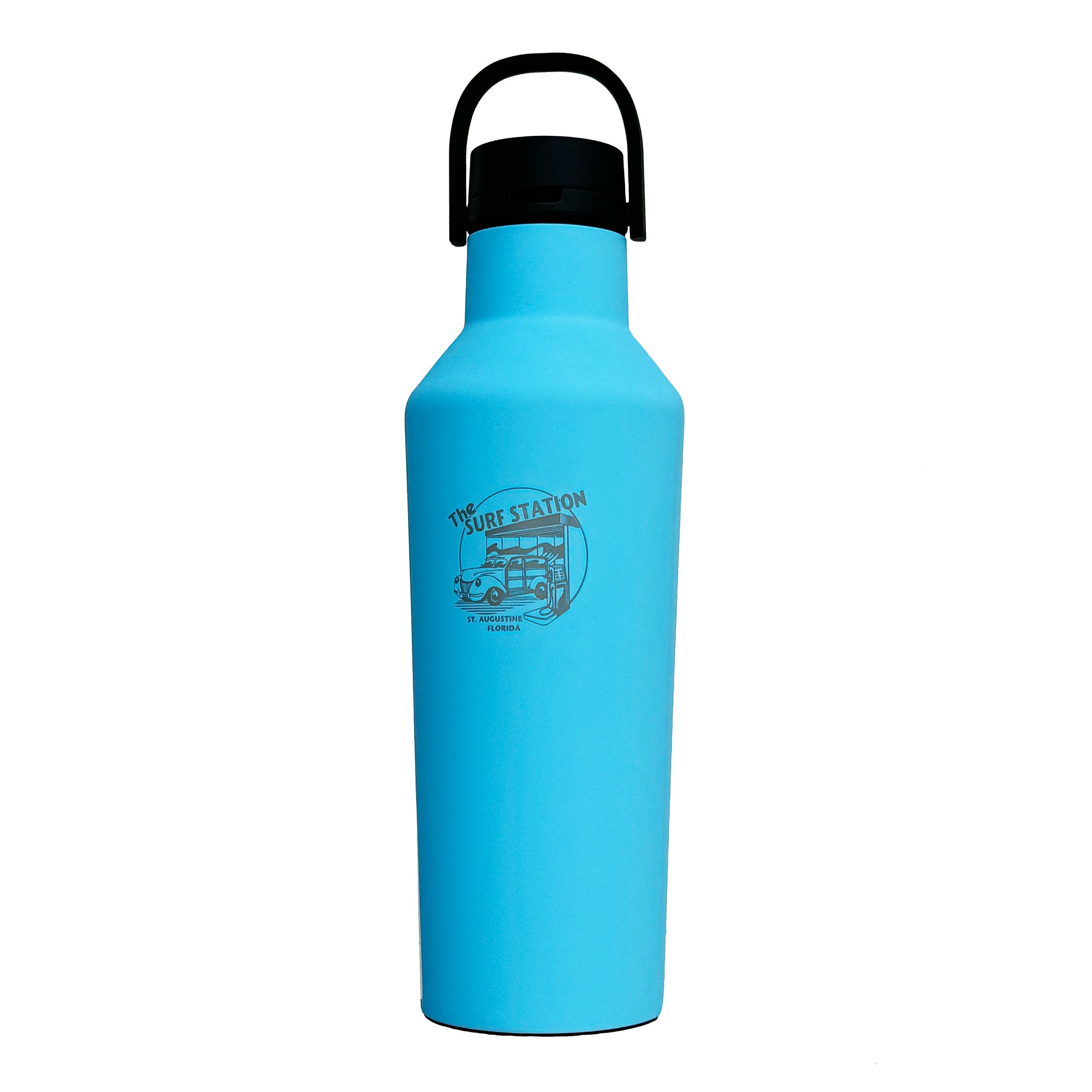 Corkcicle x Surf Station 32oz Sport Canteen - Santorini