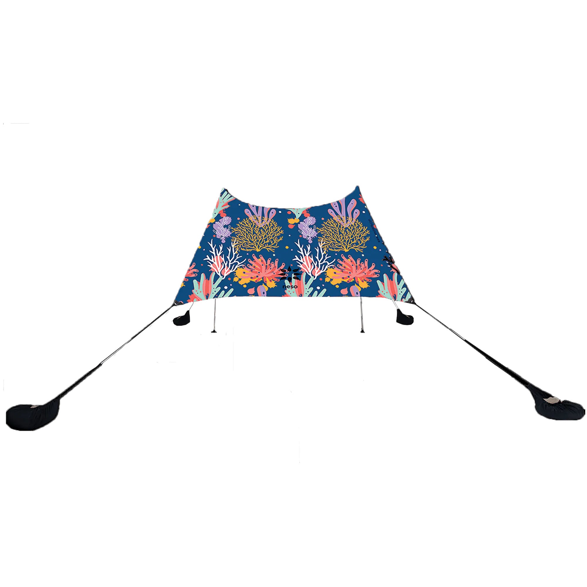 Neso 1 Prints Beach Tent - Save the Reef