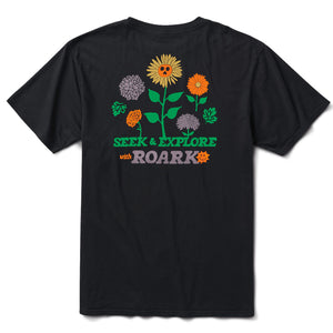 Roark Branded Seek & Explore Men's S/S T-Shirt - Black