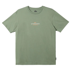 Quiksilver Hibiscus Mor Men's S/S T-Shirt