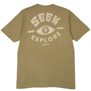 Roark Seek and Explore Men's T-Shirt - Dusty Green