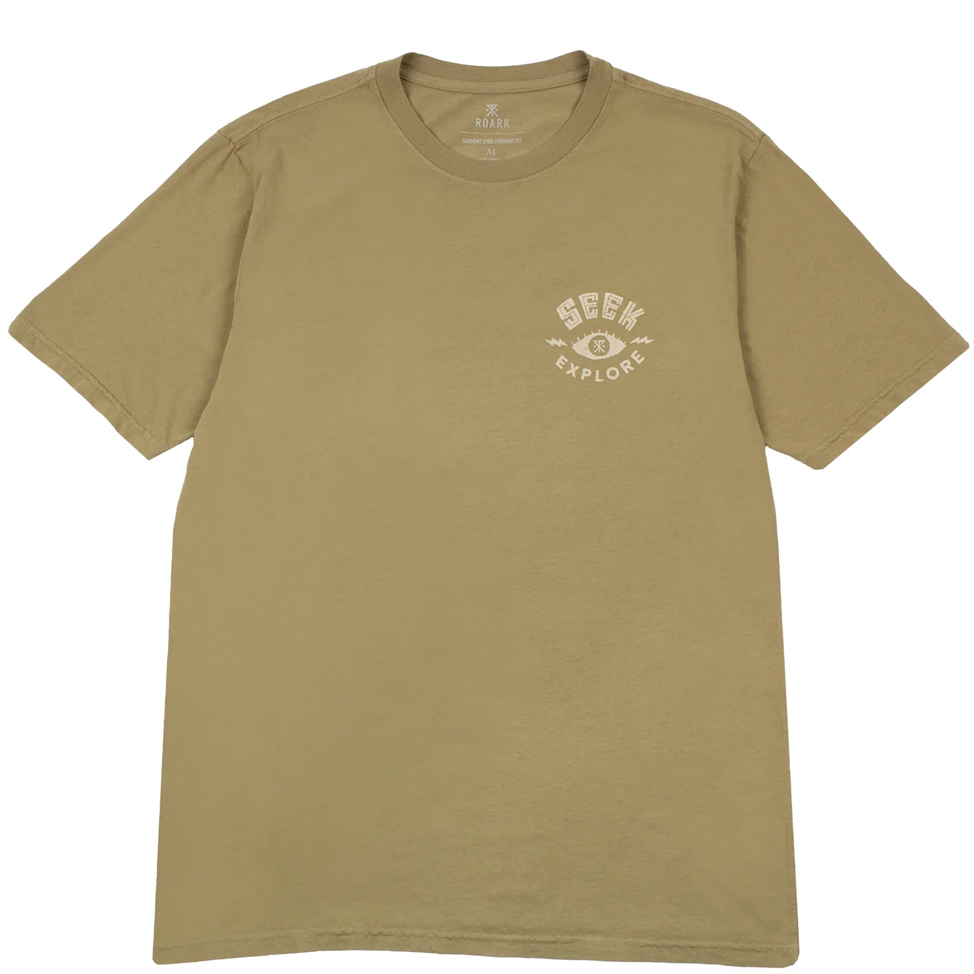 Roark Seek and Explore Men's T-Shirt - Dusty Green