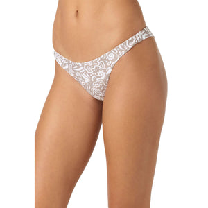 O'Neill Saltwater Essentials Hermosa Women's Skimpy Bikini Bottoms - Dune