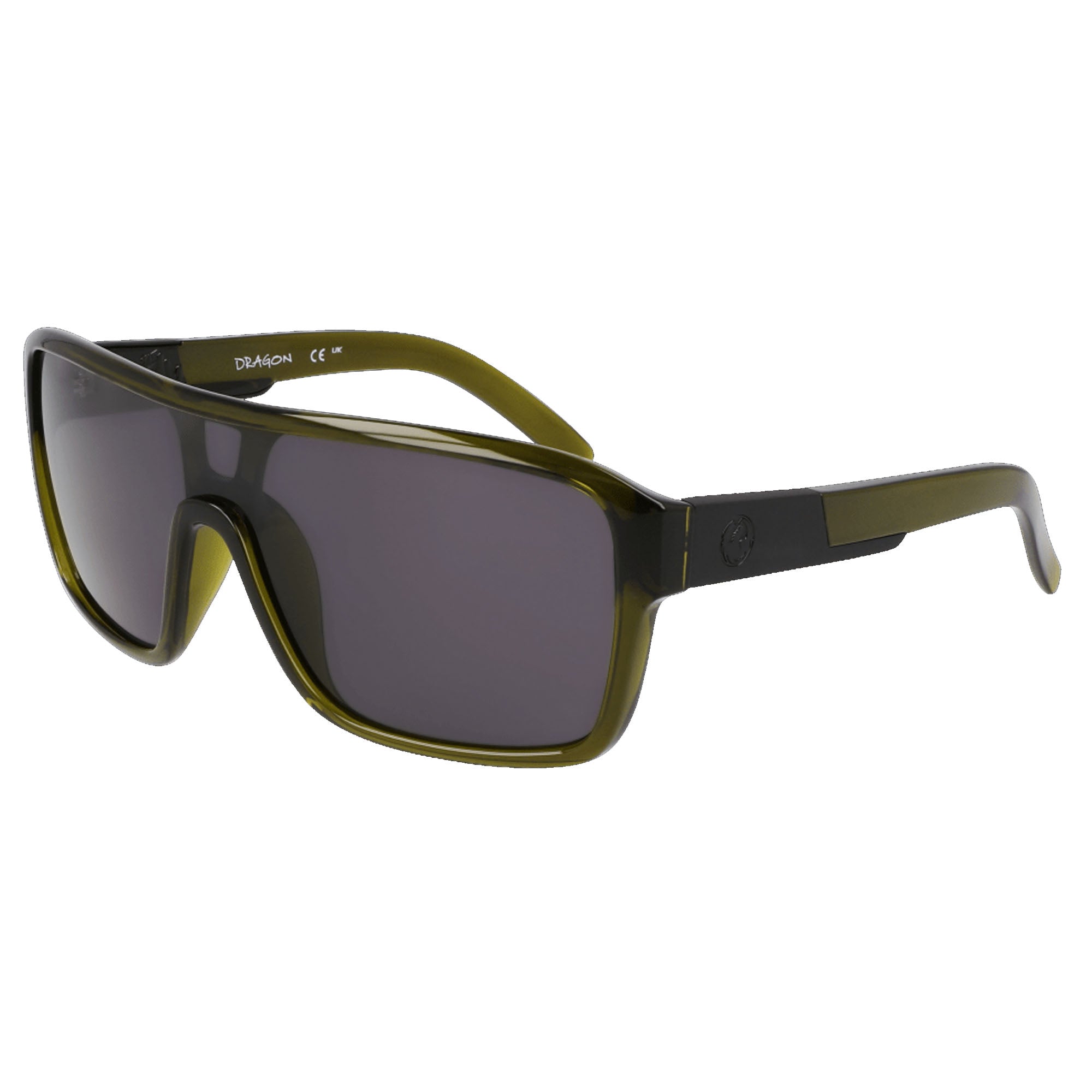 Dragon The Remix LL Men's Sunglasses - Shiny Sap Crystal/Smoke Polarized