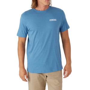 O'Neill Side Wave Men's S/S T-Shirt - Blue