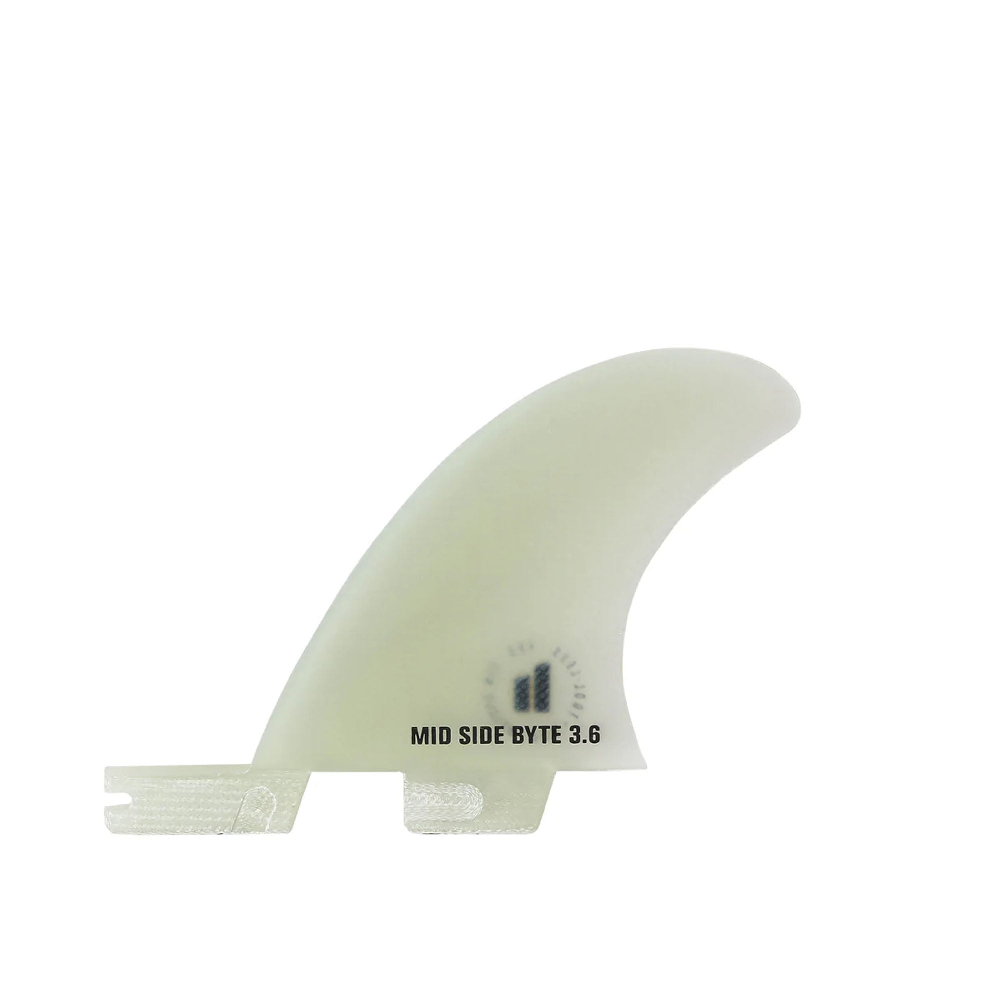 FCS II Mid Side Byte 3.6" Surfboard Fin Set