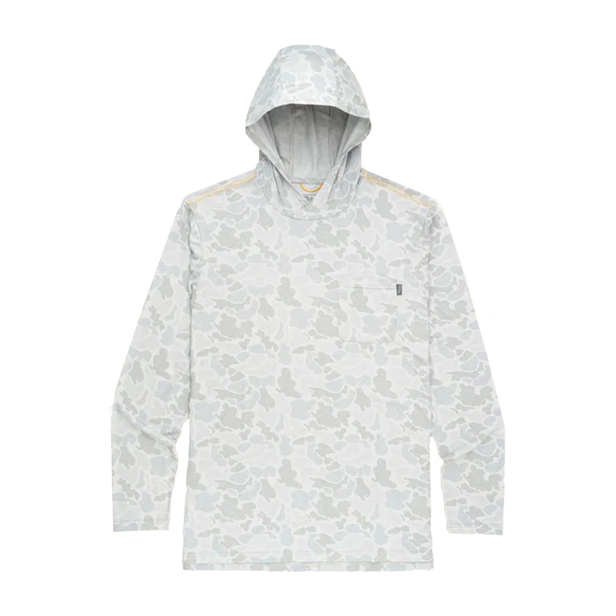 Marsh Wear Buxton Hagood Performance Men's L/S Hoodie - Grey Mallard Camo