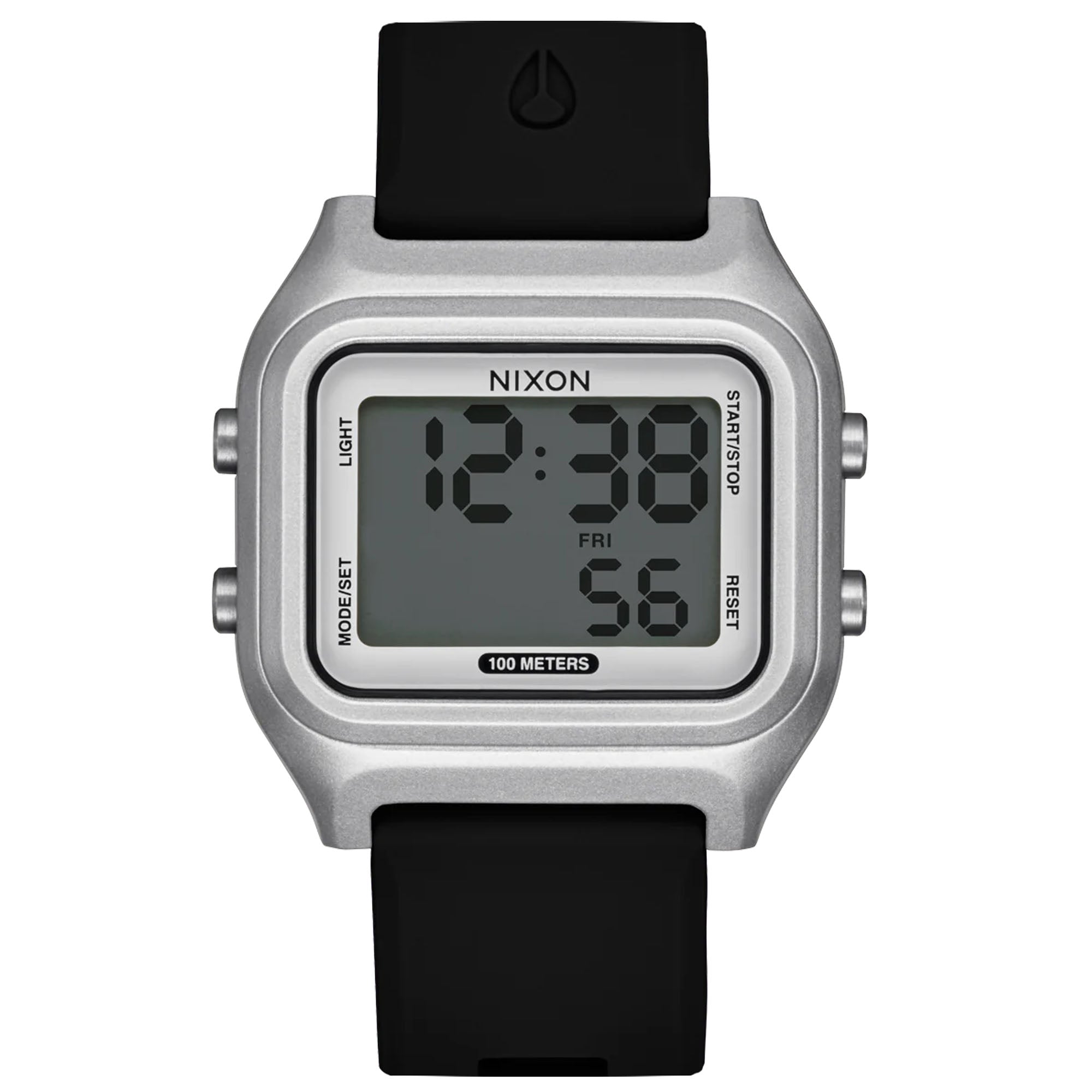 Nixon Ripper Men's Watch - Silver/Black