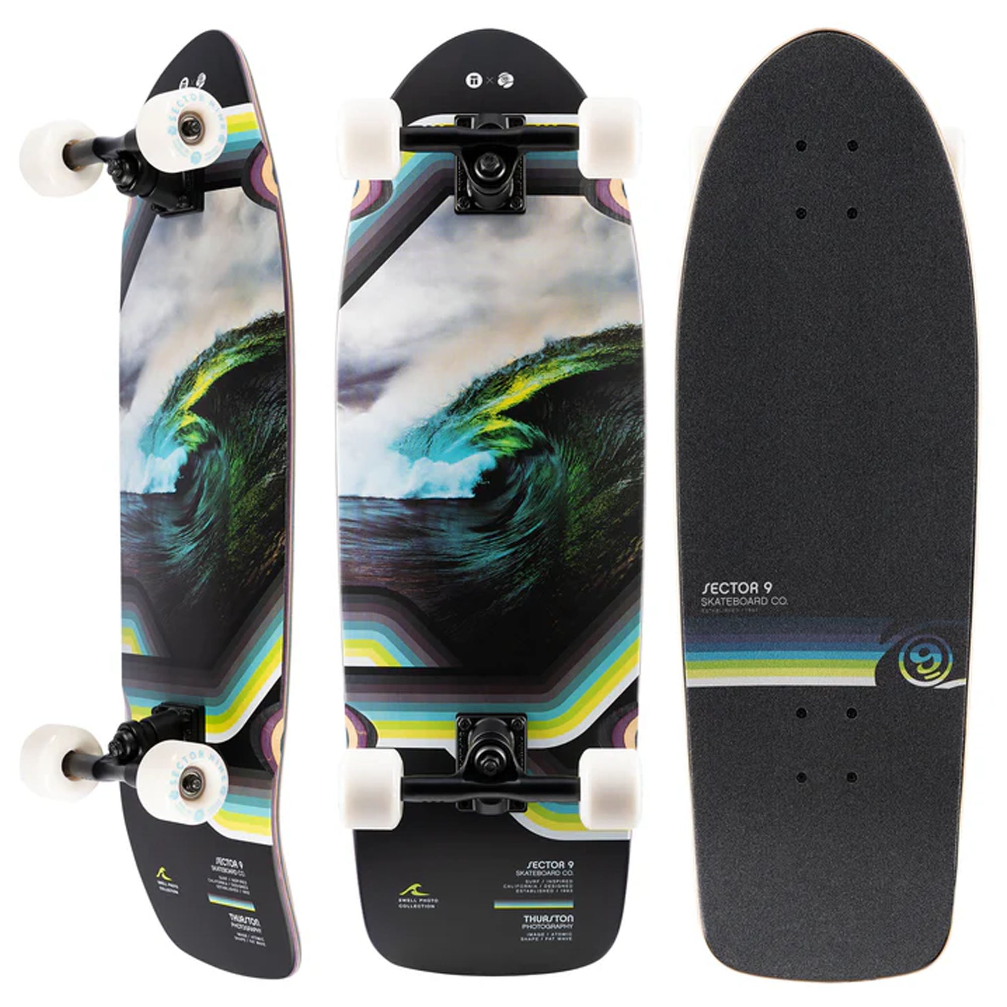 Sector 9 Fat Wave Fury 30” Complete Skateboard