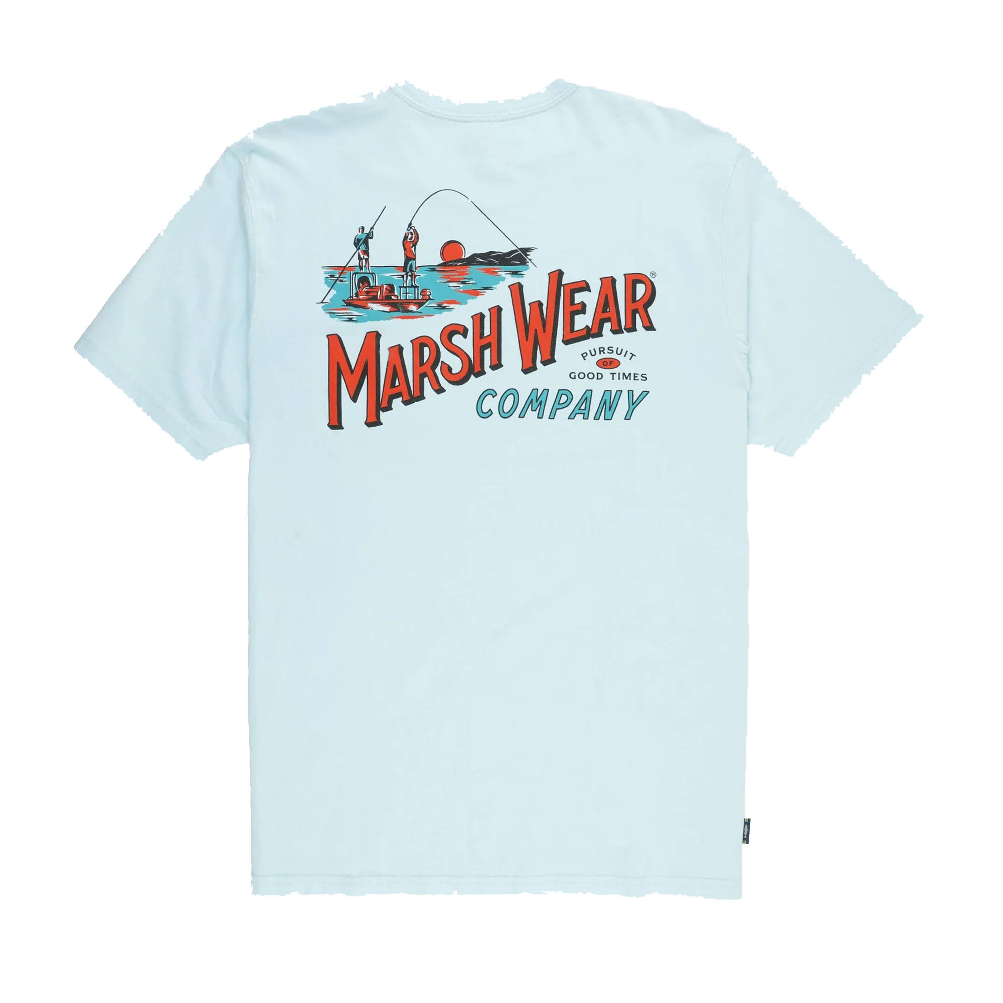 Marsh Wear Skiff Men's S/S T-Shirt - Blue