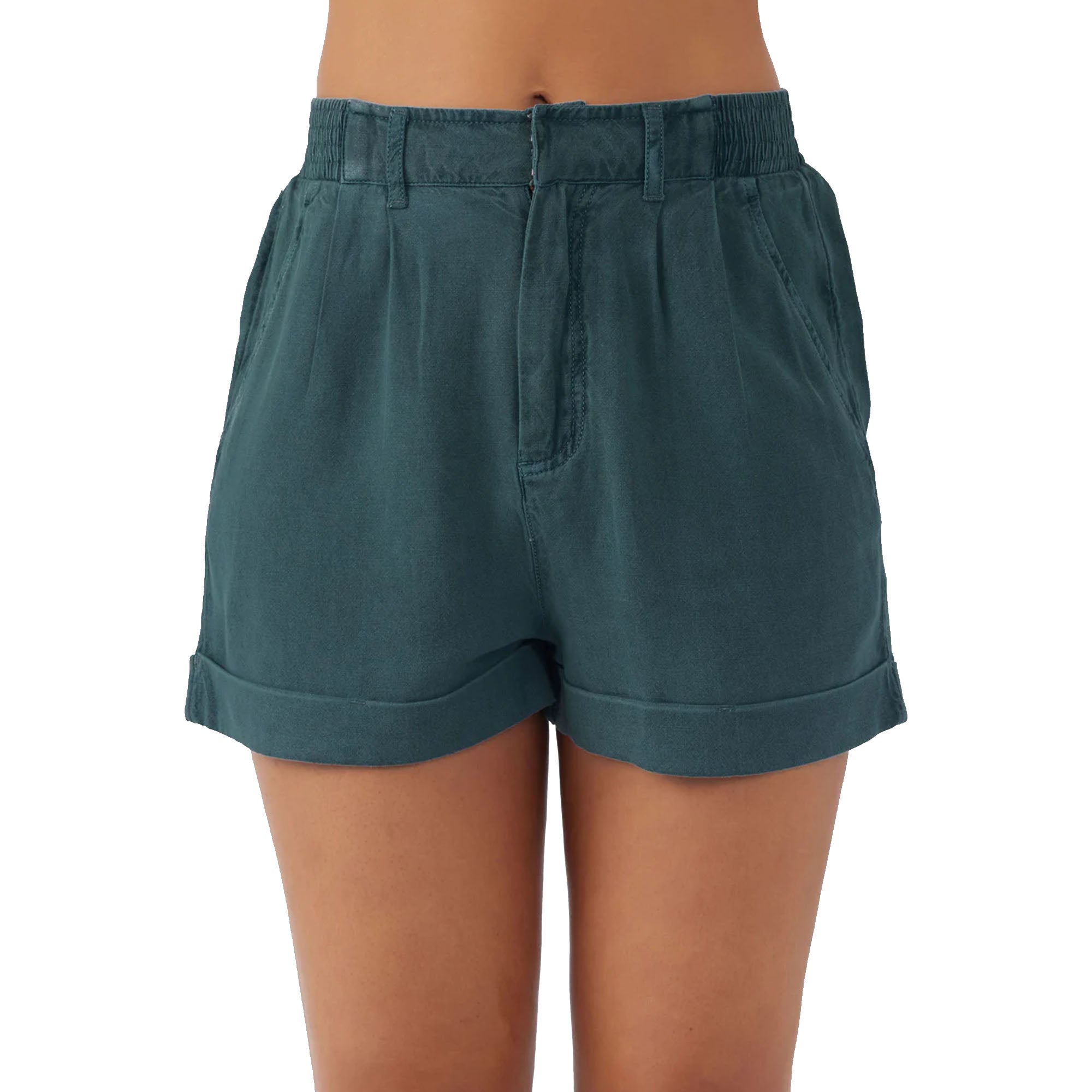 O'Neill Rowan Linen Blend Women's Shorts - Slate