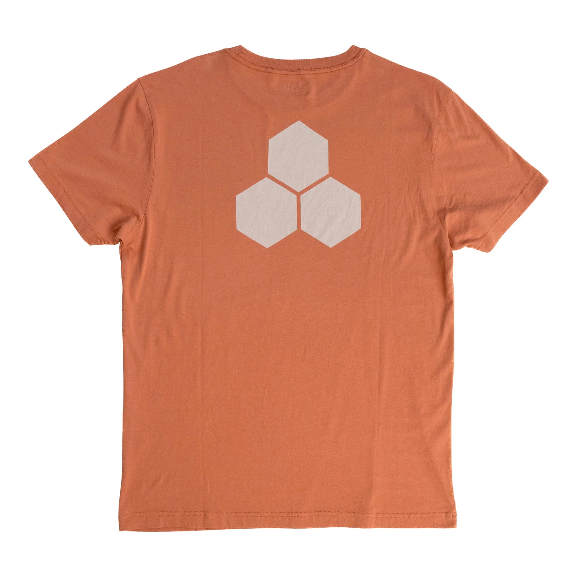 Channel Islands Solid Hex Men's S/S T-Shirt - Orange