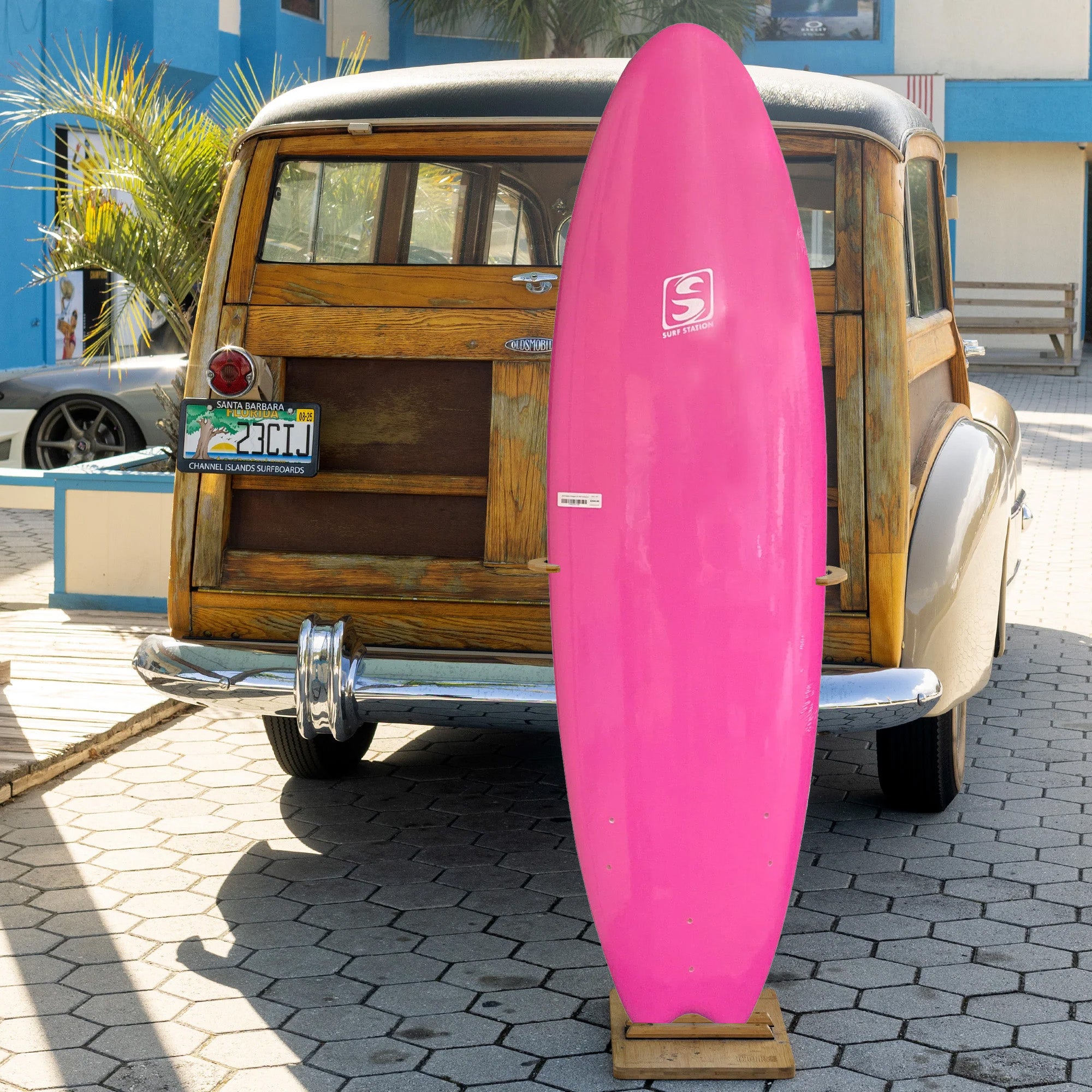 Surf Station Dredger 6'0 Soft Surfboard - Pink