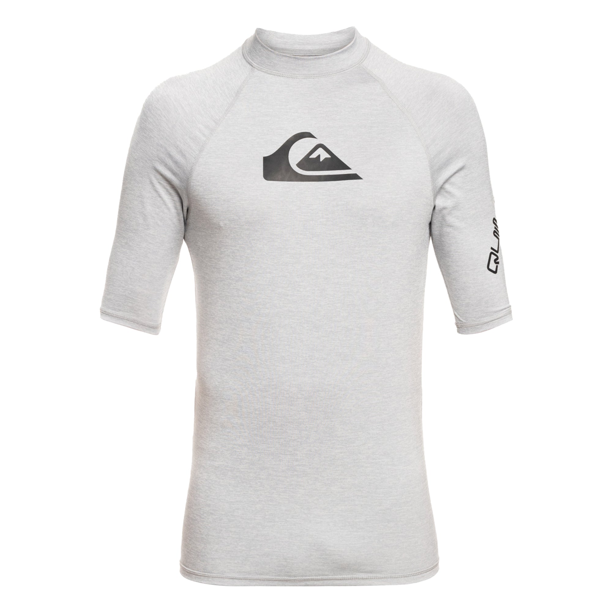 Quiksilver All Time Men's S/S Rashguard - Steel Heather