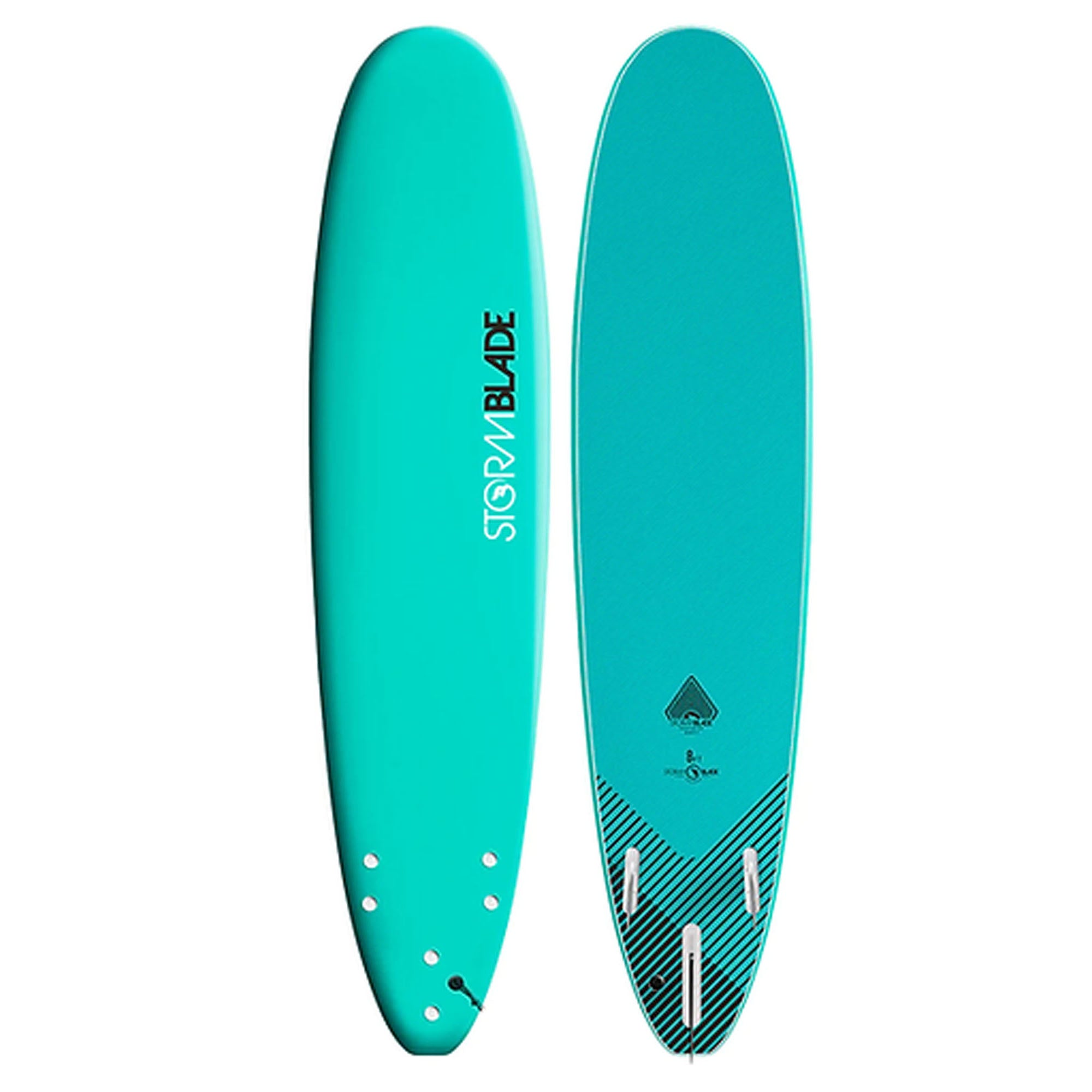 Storm Blade Classic 7'0 Soft Surfboard - Turquoise