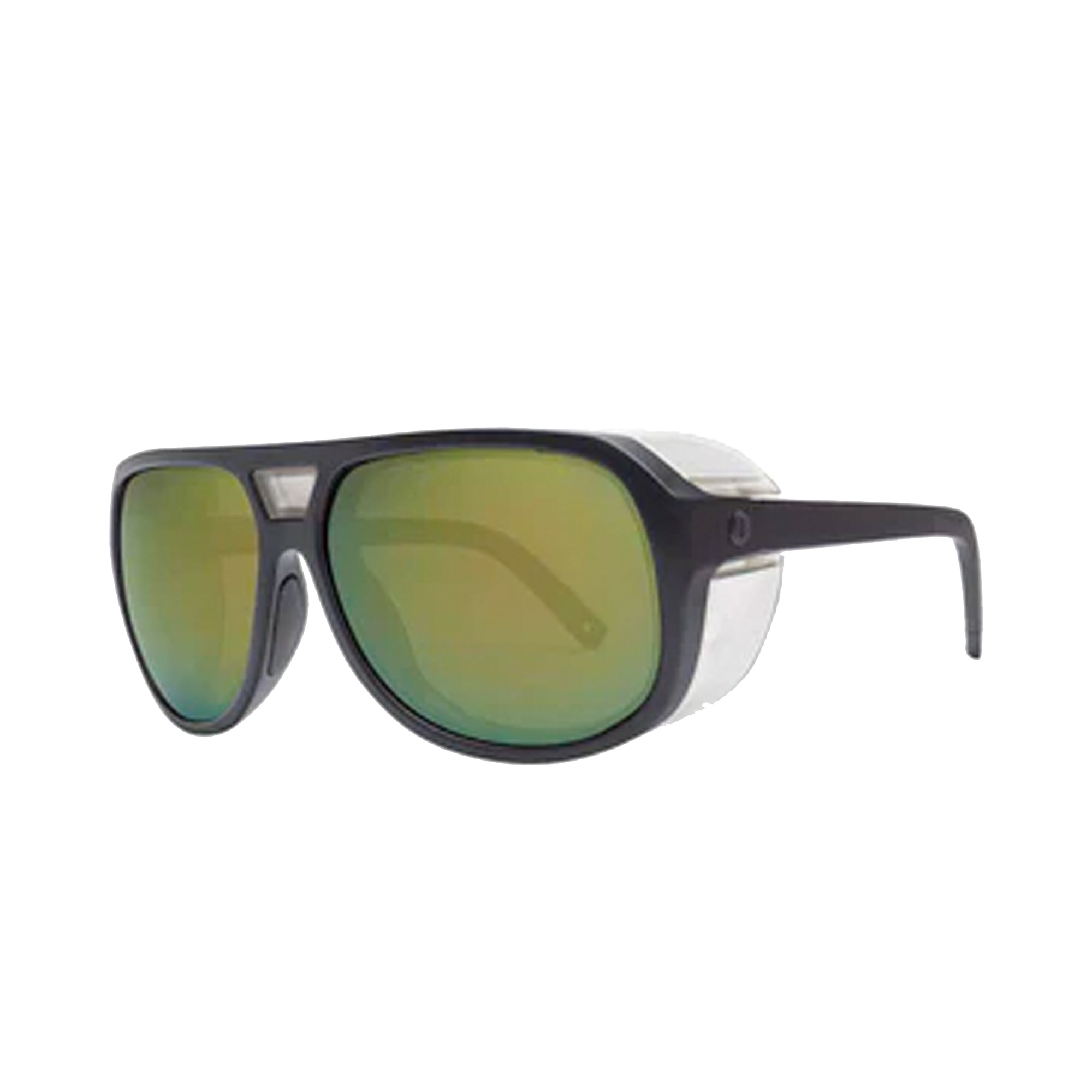 Electric Stacker Men's Sunglasses - Matte Black/Green Polarized