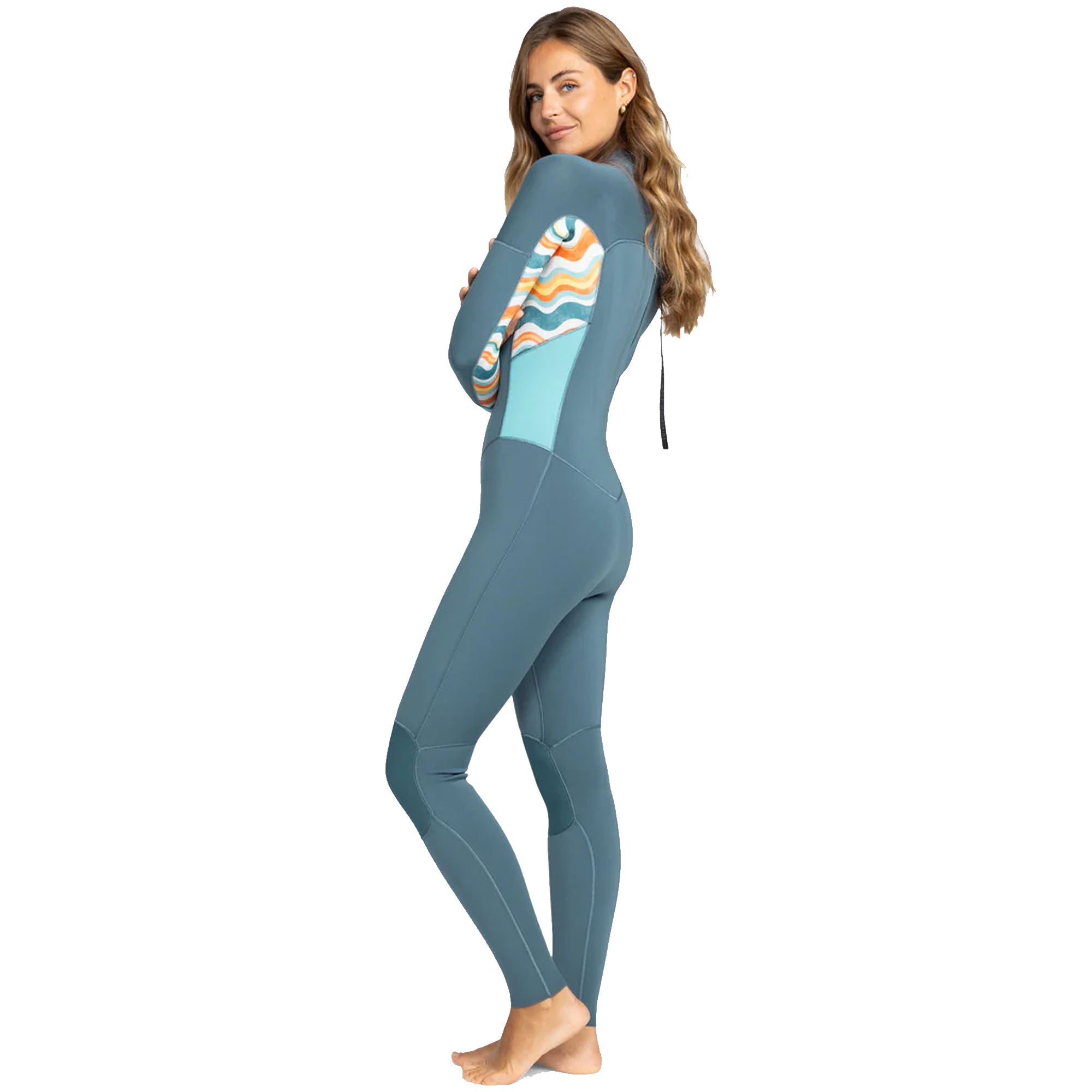 Roxy Swell Series 3/2mm Back Zip Women's Wetsuit - Stargazer