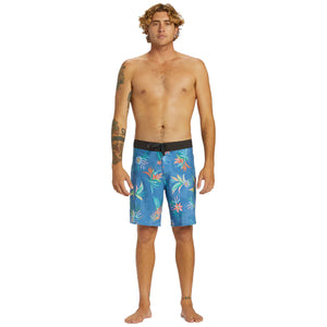 Quiksilver Surfsilk Straight Leg 19" Men's Boardshorts - Blue