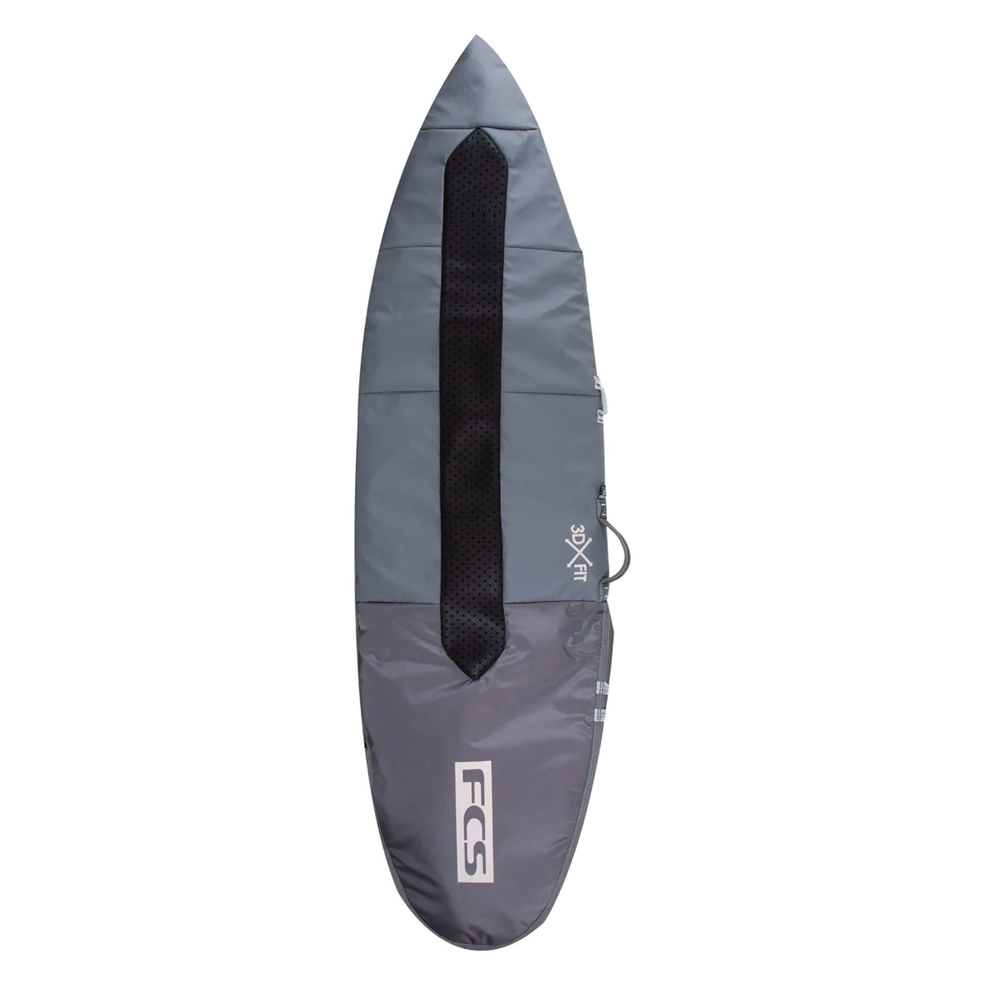 FCS Day Funboard Surfboard Bag - Steel Grey