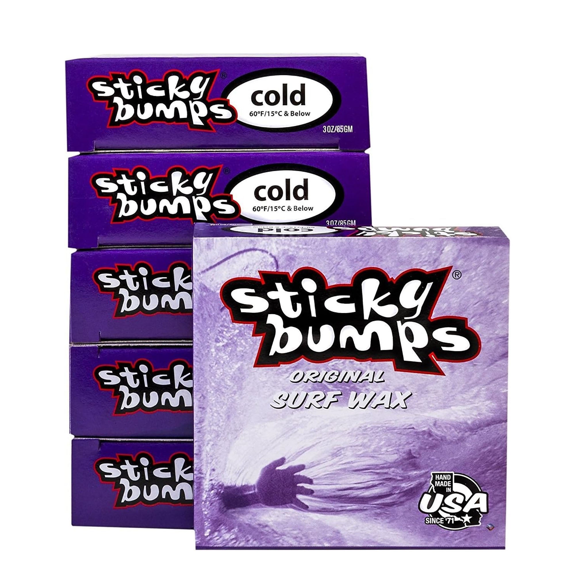 Stick Bumps Surfboard Wax - Cold