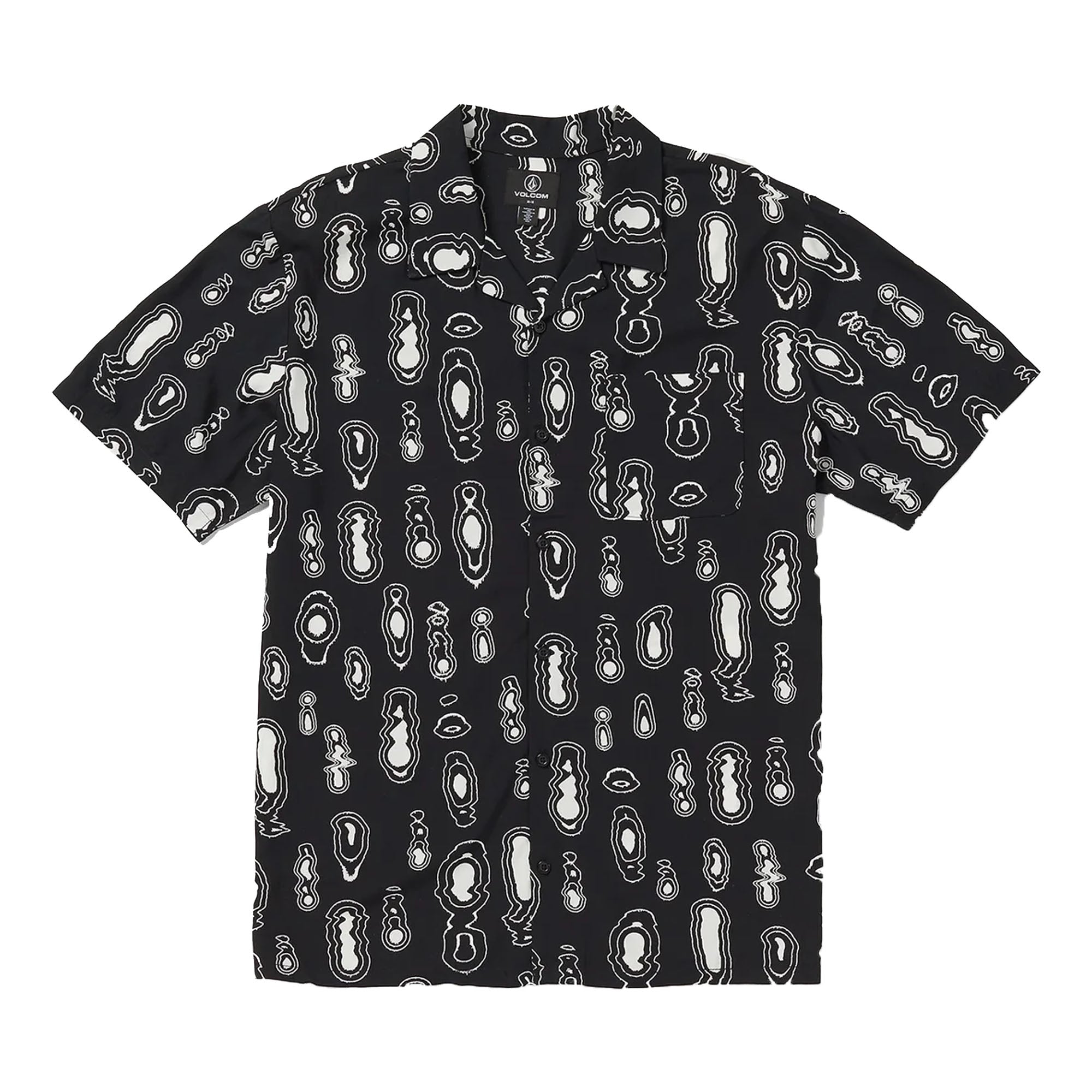 Volcom Shaken Strirred Men's S/S Dress Shirt - Black