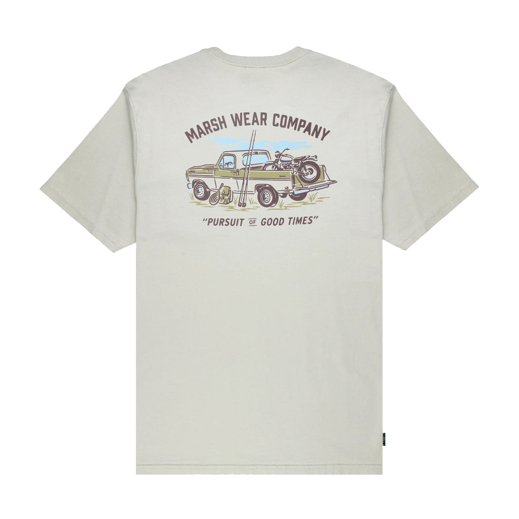 Marsh Wear Rumble Men's S/S T-Shirt - Stone