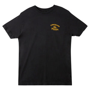 Quiksilver x Pacifico Straight Shooter Men's S/S T-Shirt - Black