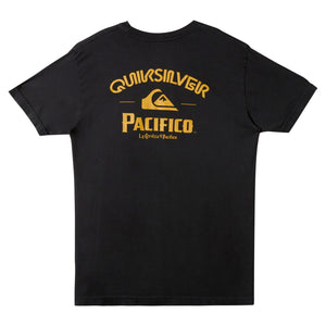 Quiksilver x Pacifico Straight Shooter Men's S/S T-Shirt - Black