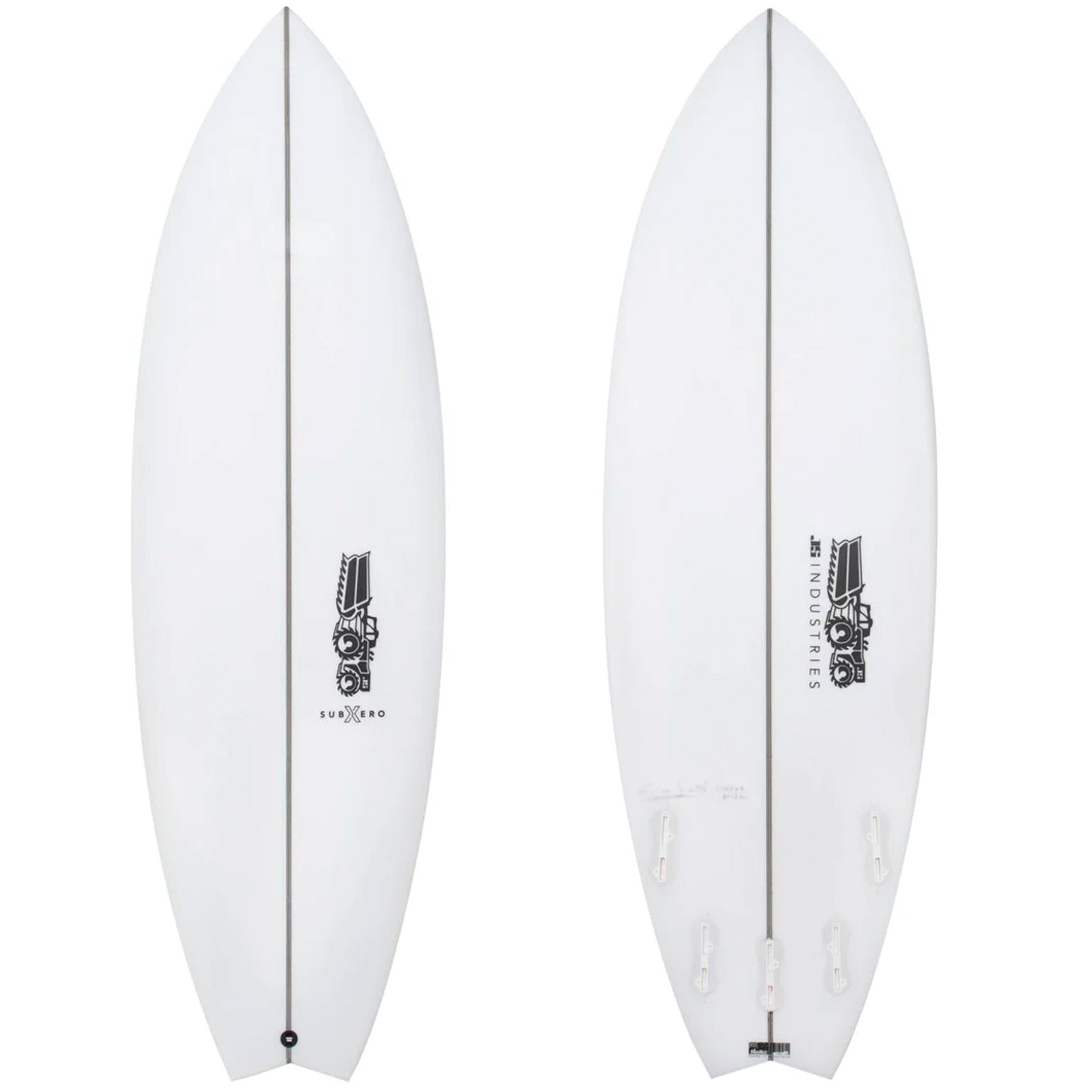 JS Sub Xero 5'3 Surfboard - FCS II