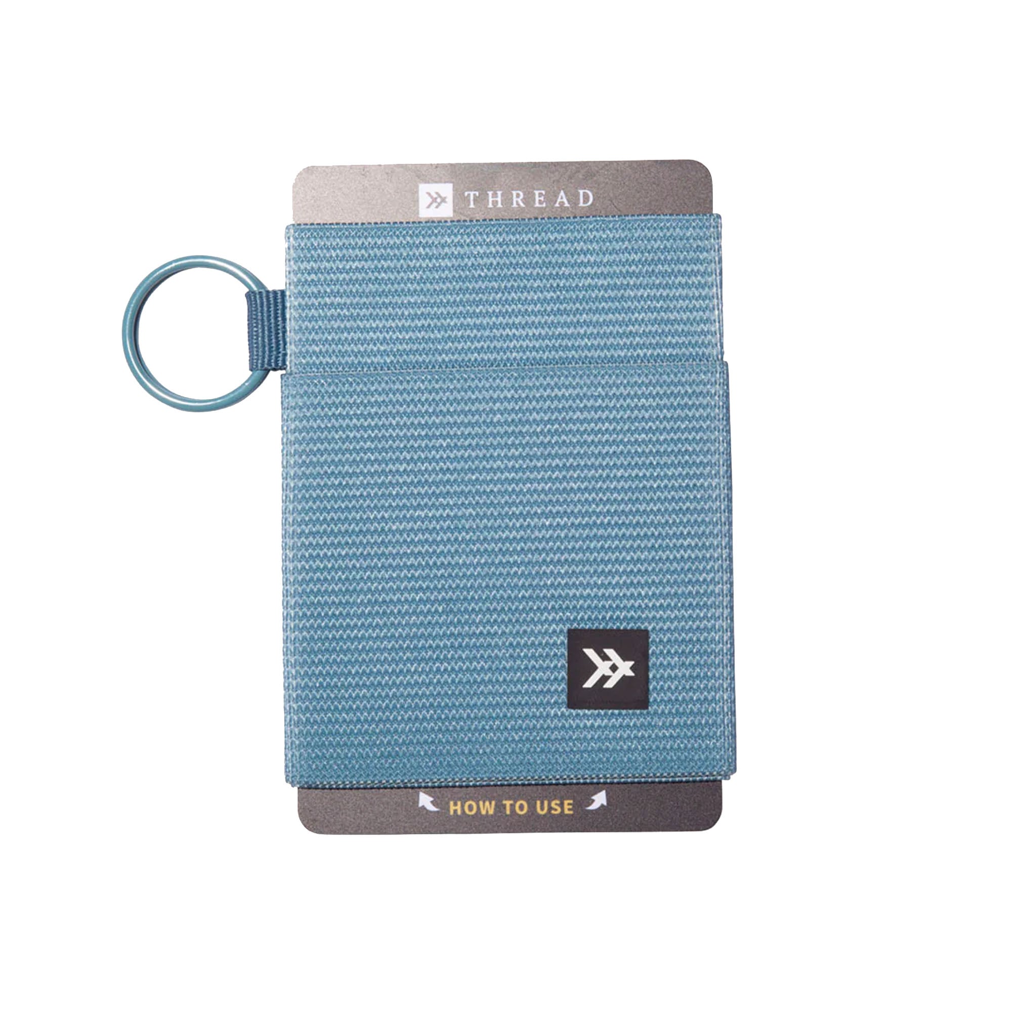 Thread Surf Blue Elastic Wallet