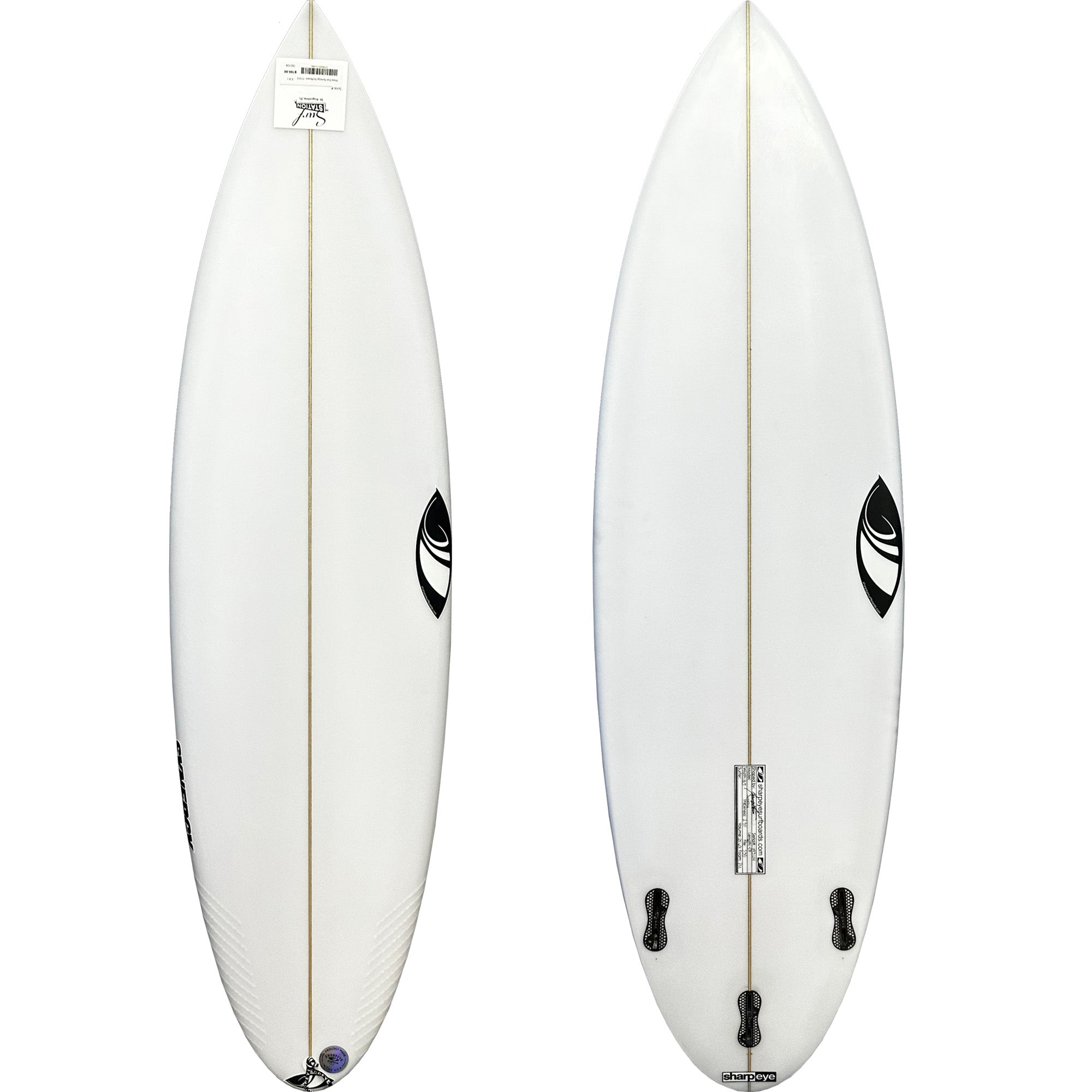 Sharp Eye Synergy Round 6'0 Surfboard - FCS II