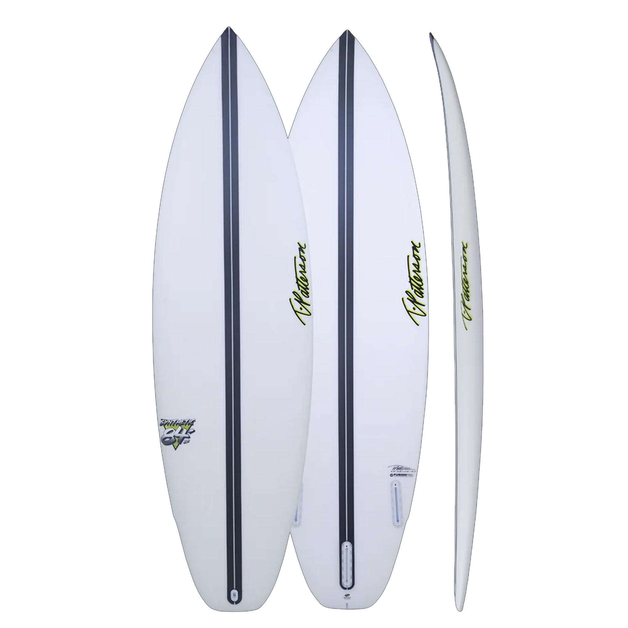 T. Patterson Synthetic 84 Fusion HD 5'11 Surfboard - Futures