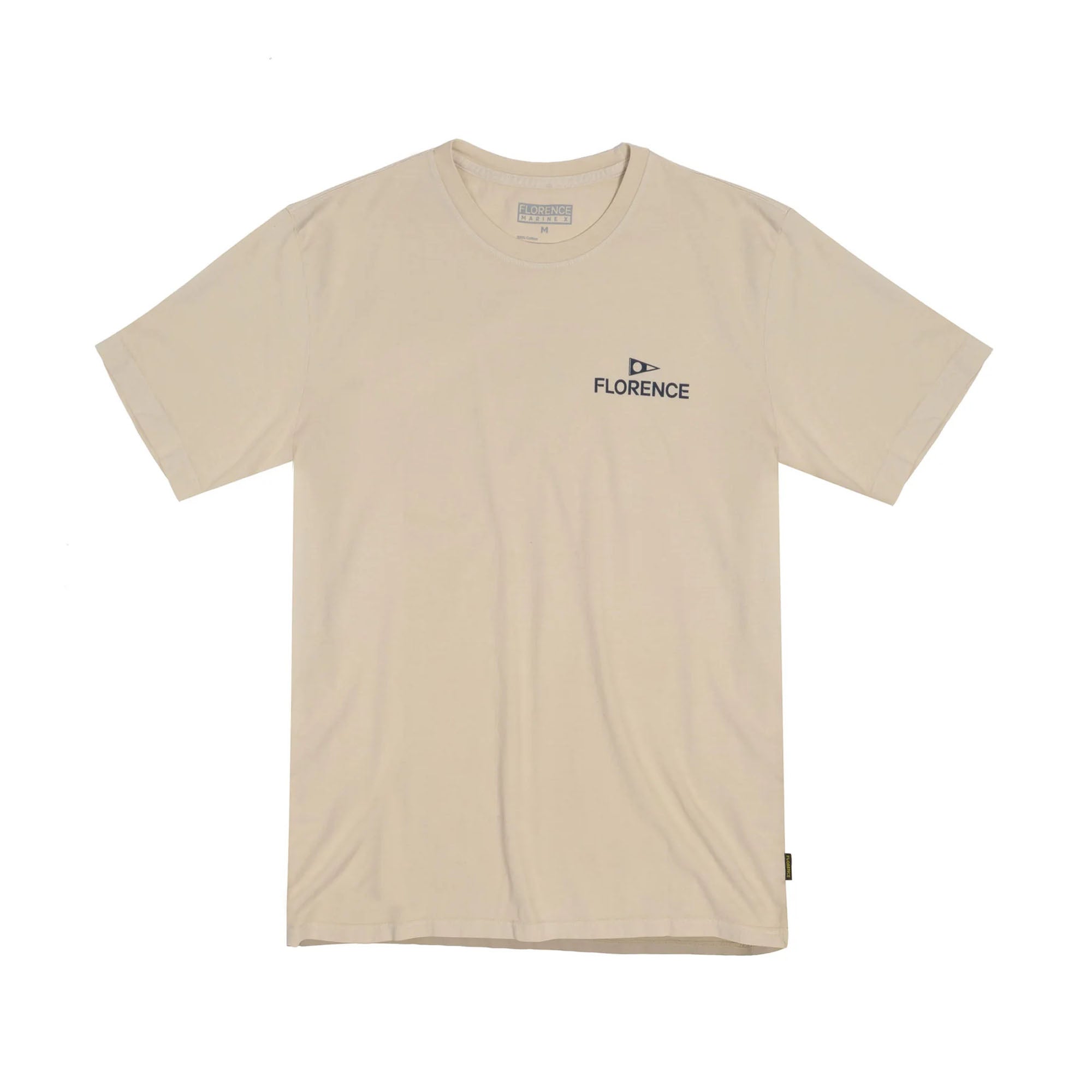 Florence Marine X Crew Men's S/S T-Shirt - Tan