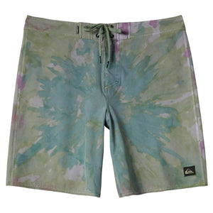 Quiksilver Surfsilk Straight Tie-Dye 19" Men's Boardshorts - Sea Spray