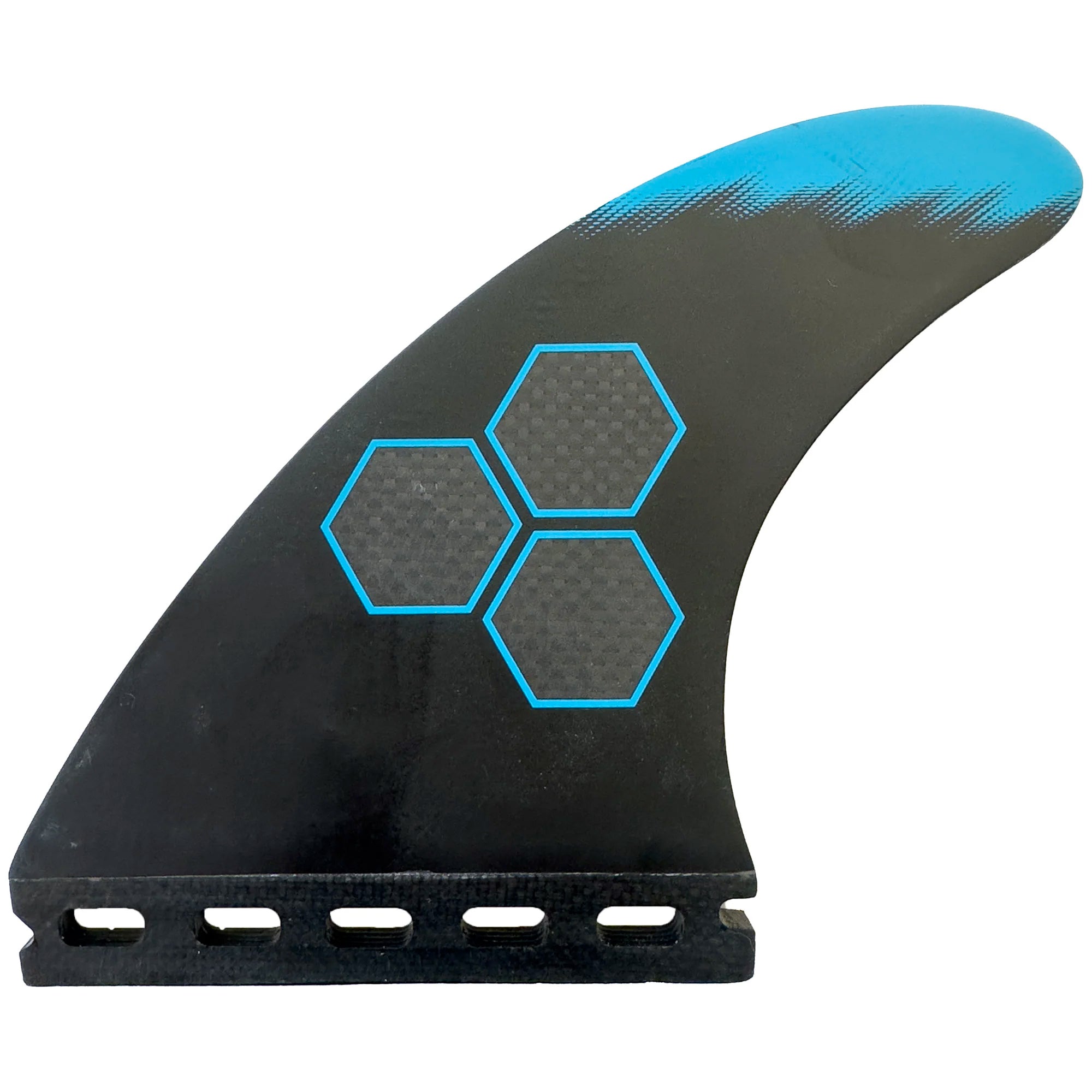 Channel Islands Tech 2 Medium Thruster Fin Set - Blue