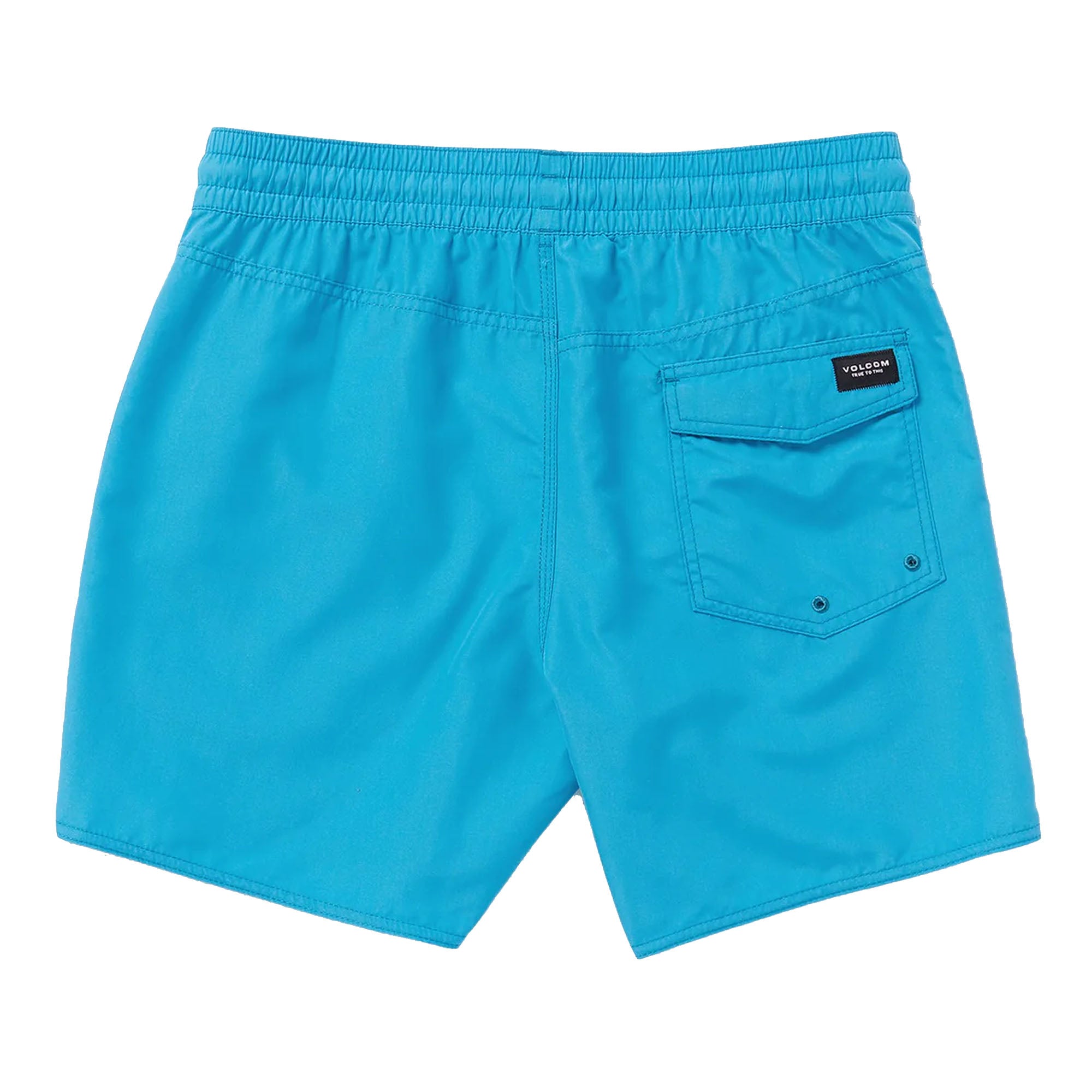 Volcom Lido Solid 16" Men's Boardshorts - Blue