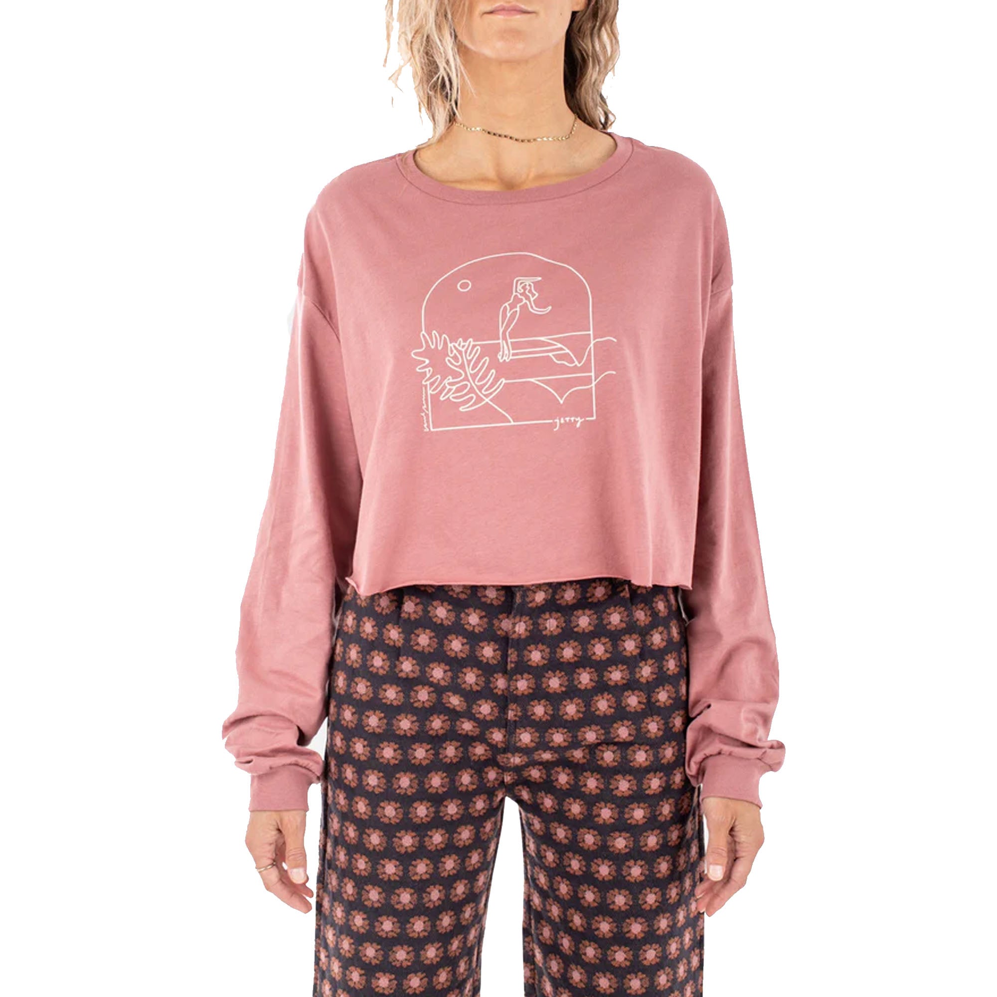 Jetty Tidal Romance Women's L/S Shirt